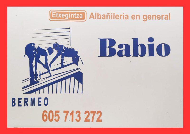 BABIO ALBAÑILERIA EN GENERAL