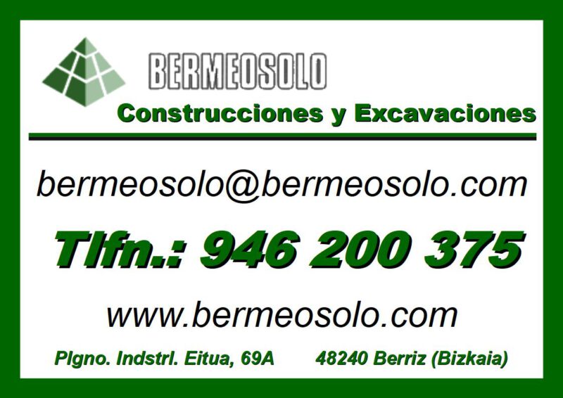 BERMEOSOLO Construcciones y Excavaciones