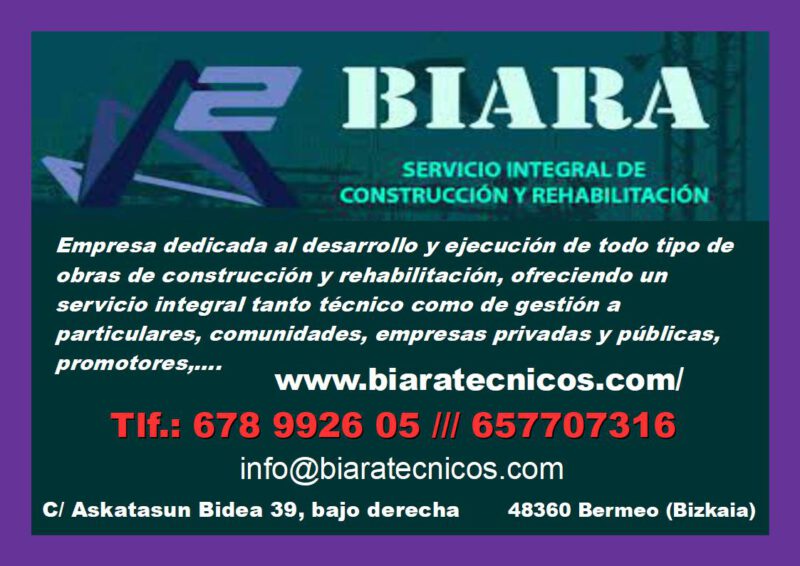 BIARA Servicio Integral de Construcción y Rehabilitación