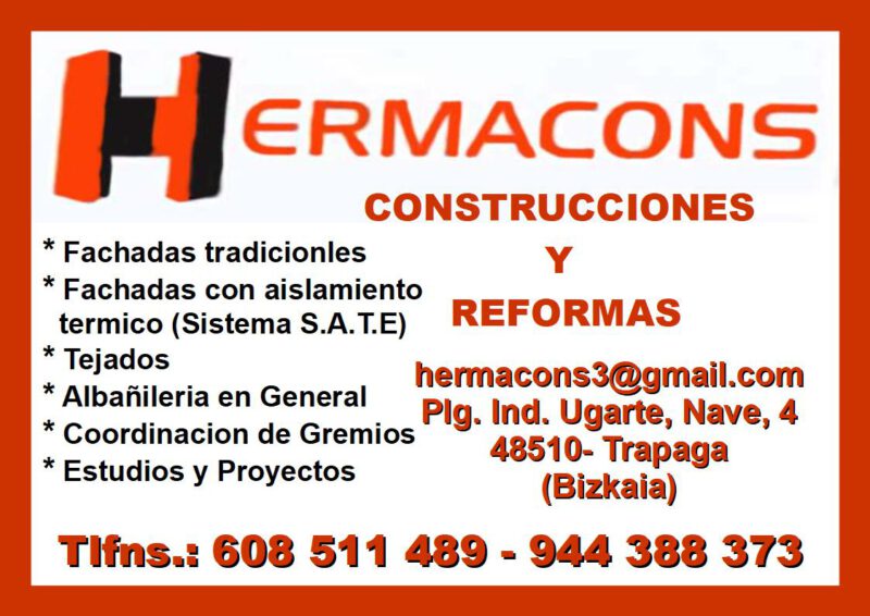 HERMACONS CONSTRUCCIONES Y REFORMAS
