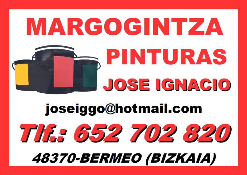 PINTURAS JOSE IGNACIO MARGOGINTZA