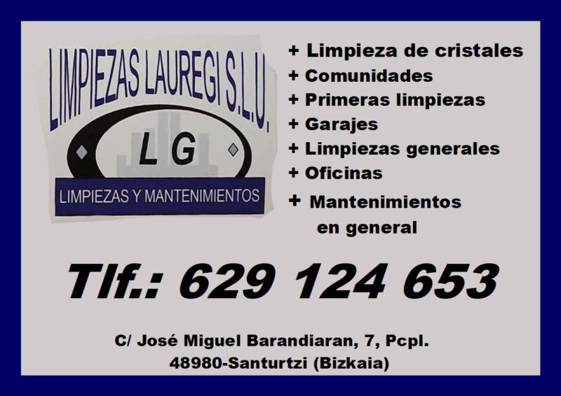 LIMPIEZAS LAUREGI, S. L.