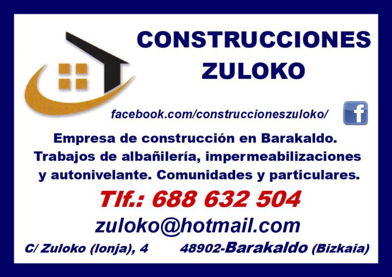 CONSTRUCCIONES ZULOKO