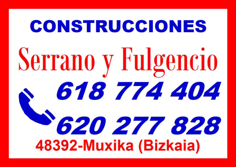 CONSTRUCTUCCIONES SERRANO Y FULGENCIO