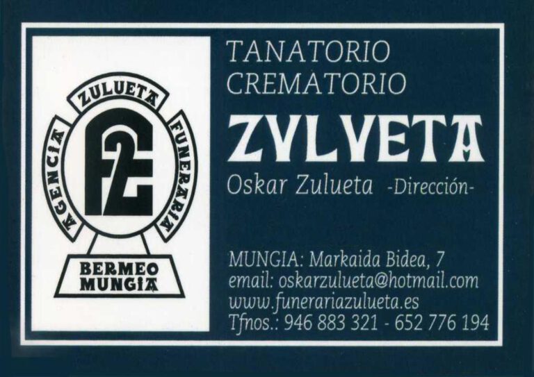 FUNERARIA ZULUETA MUNGIA
