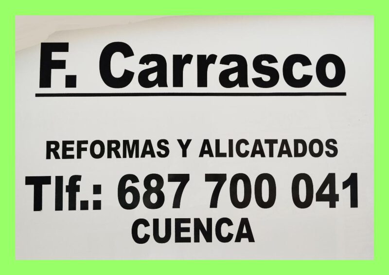 REFORMAS F. CARRASCO