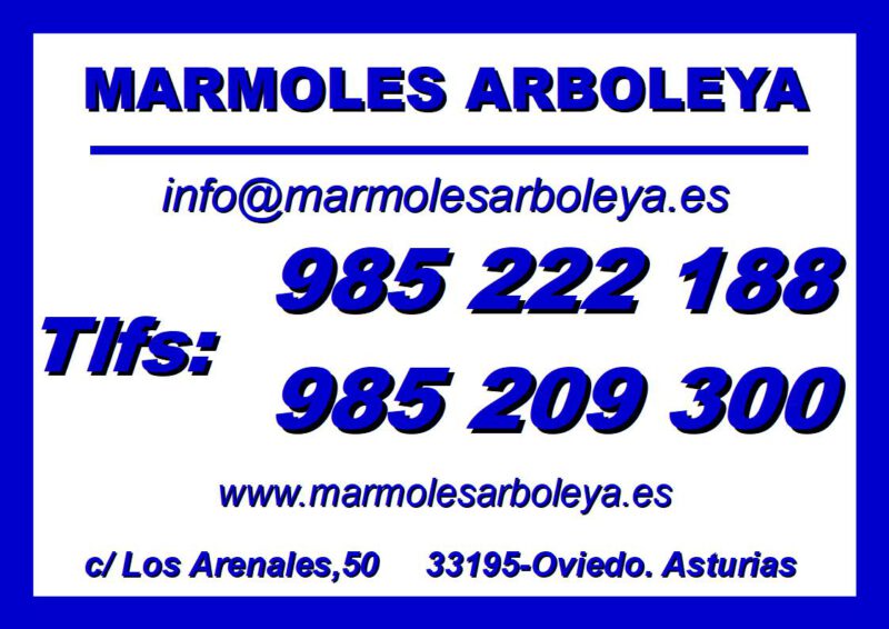 MARMOLES ARBOLEYA