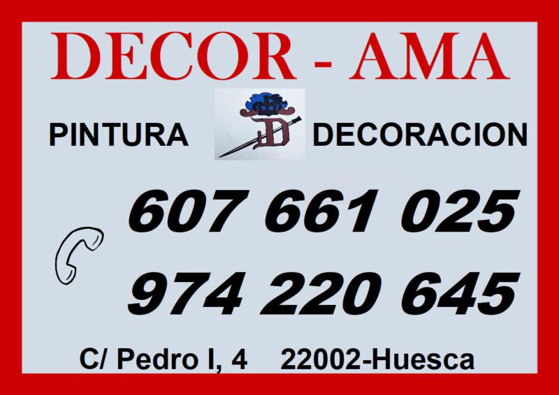 PINTURAS DECOR-AMA