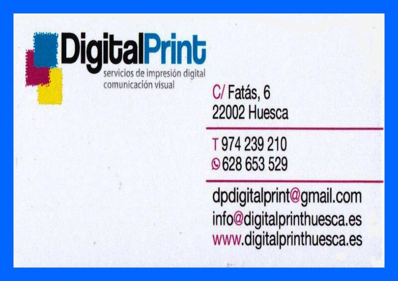 DIGITAL PRINT HUESCA