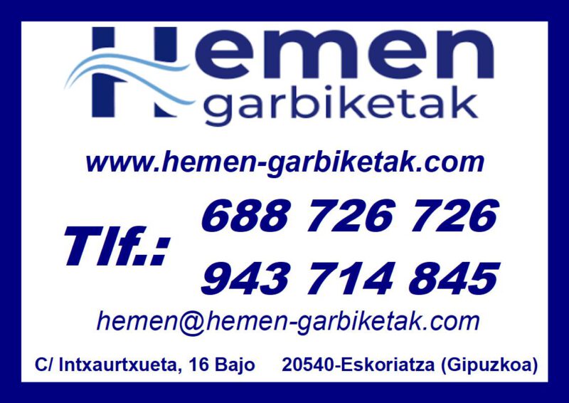 HEMEN GARBIKETAK
