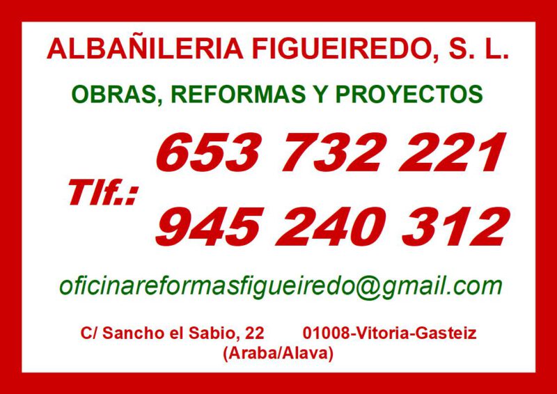 ALBAÑILERIA FIGUEIREDO, S. L.