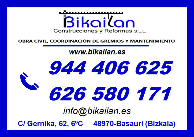 BIKAILAN CONSTRUCCIONES Y REFORMAS