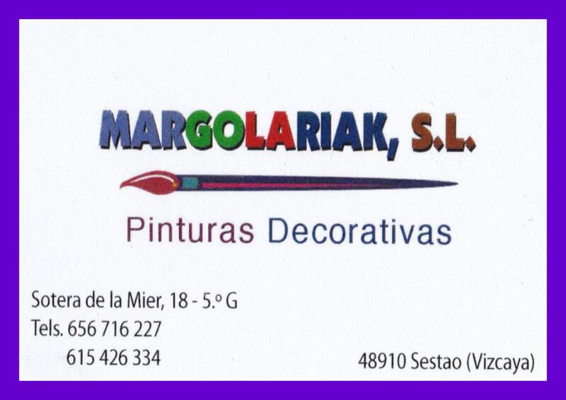 MARGOLARIAS PINTURAS DECORATIVAS