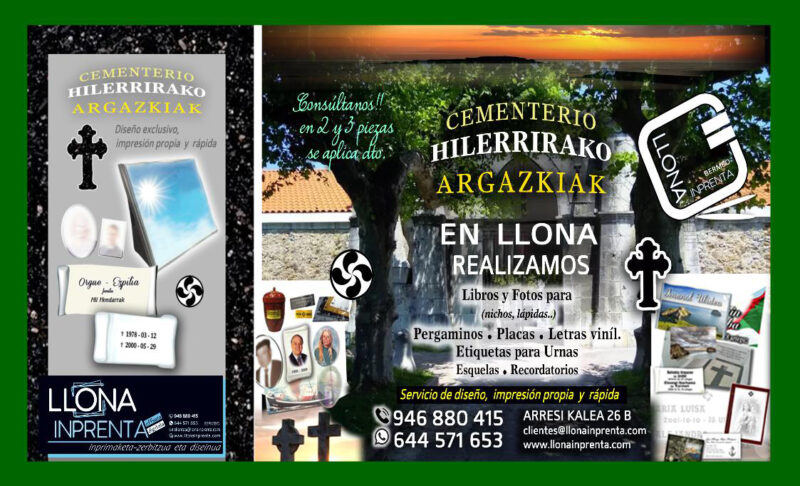 LLONA INPRENTA KERAMIK  BERMEO