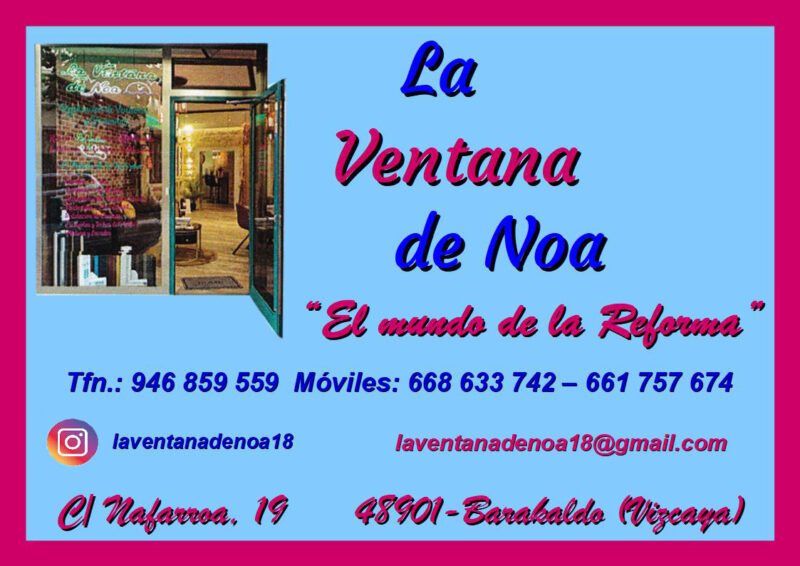 LA VENTANA DE NOA REFORMAS