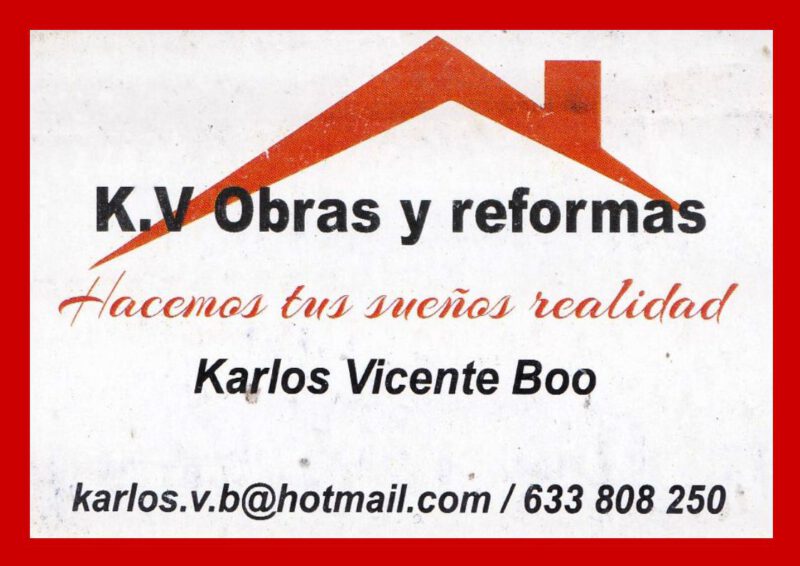 K. V OBRAS Y REFORMAS