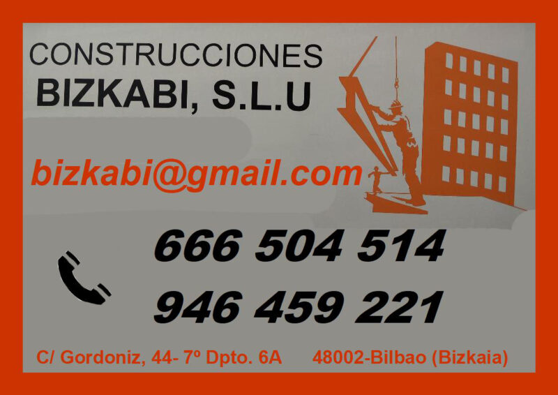 CONSTRUCCIONES BIZKABI, S. L