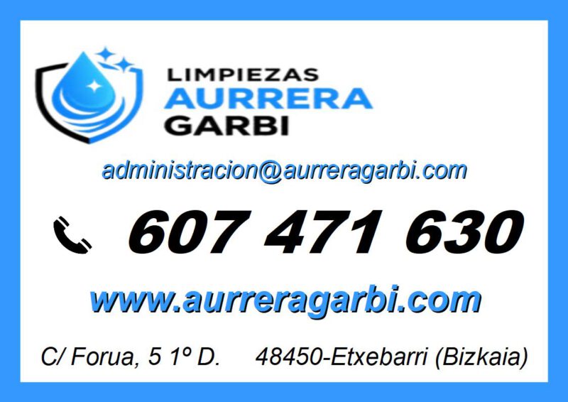 LIMPIEZAS AURRERA GARBI
