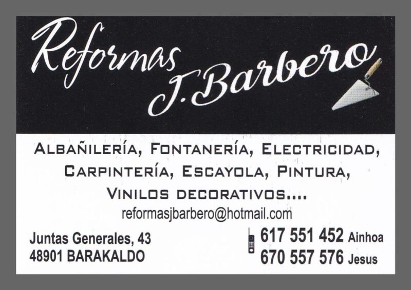 REFORMAS J. BARBERO